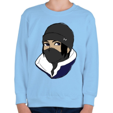 PRINTFASHION R6 Frost - Gyerek pulóver - Világoskék gyerek pulóver, kardigán