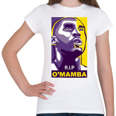 PRINTFASHION R.I.P. Mamba - Női póló - Fehér