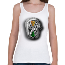 PRINTFASHION rába logo - Női atléta - Fehér női trikó