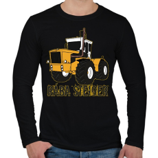 PRINTFASHION rába steiger - Férfi hosszú ujjú póló - Fekete