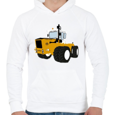 PRINTFASHION rába steiger - Férfi kapucnis pulóver - Fehér
