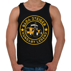 PRINTFASHION Rába steiger hungary legend - Férfi atléta - Fekete