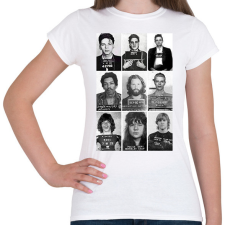 PRINTFASHION Rács mögött. - Női póló - Fehér női póló
