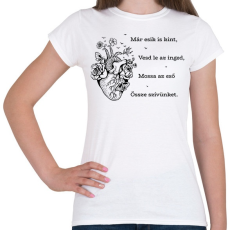 PRINTFASHION Radnóti Miklós - Bájoló - Női póló - Fehér