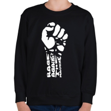 PRINTFASHION Rage - Gyerek pulóver - Fekete gyerek pulóver, kardigán