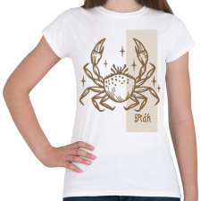 PRINTFASHION Rák horoszkóp - Női póló - Fehér női póló