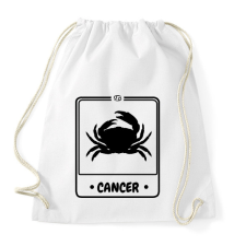 PRINTFASHION rák - Sportzsák, Tornazsák - Fehér tornazsák