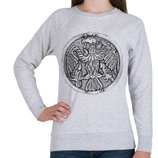 PRINTFASHION rakamazi Turul - Női pulóver - Sport szürke női pulóver, kardigán