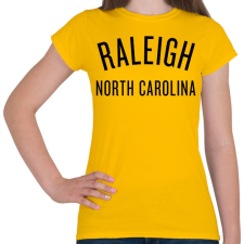 PRINTFASHION Raleigh - Női póló - Sárga női póló