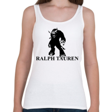 PRINTFASHION Ralph Tauren - Női atléta - Fehér női trikó