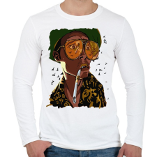 PRINTFASHION Raoul Duke - Férfi hosszú ujjú póló - Fehér férfi póló