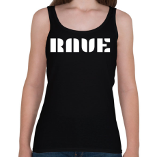 PRINTFASHION RAVE - Női atléta - Fekete