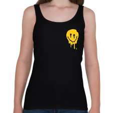 PRINTFASHION Rave Smile - Női atléta - Fekete női trikó