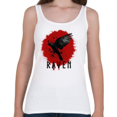 PRINTFASHION RAVEN - Női atléta - Fehér