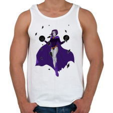 PRINTFASHION Raven - Tenn Titan - Férfi atléta - Fehér atléta, trikó