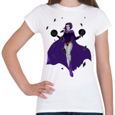 PRINTFASHION Raven - Tenn Titan - Női póló - Fehér női póló