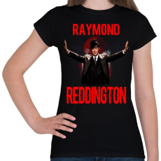 PRINTFASHION RAYMOND REDDINGTON - Női póló - Fekete
