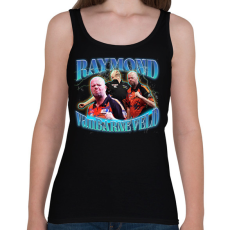 PRINTFASHION Raymond van Barneveld - darts - Női atléta - Fekete