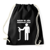 PRINTFASHION Rázd ki jól! - Sportzsák, Tornazsák - Fekete