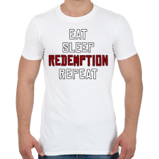 PRINTFASHION Read Dead Redemption  - Férfi póló - Fehér férfi póló