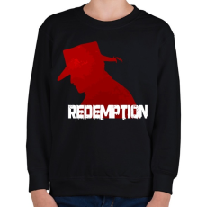 PRINTFASHION Read Dead Redemption - Gyerek pulóver - Fekete