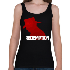 PRINTFASHION Read Dead Redemption - Női atléta - Fekete