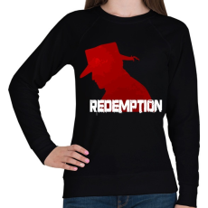 PRINTFASHION Read Dead Redemption - Női pulóver - Fekete