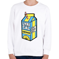 PRINTFASHION Real Music - Gyerek pulóver - Fehér gyerek pulóver, kardigán