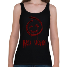 PRINTFASHION red john - Női atléta - Fekete