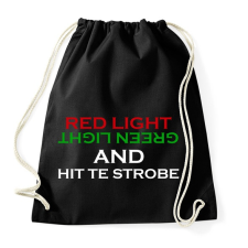 PRINTFASHION Red light - Green light - Sportzsák, Tornazsák - Fekete tornazsák