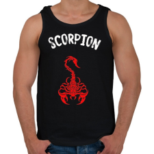 PRINTFASHION red scorpion - Férfi atléta - Fekete atléta, trikó
