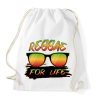 PRINTFASHION Reggae for life - Sportzsák, Tornazsák - Fehér