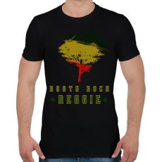 PRINTFASHION reggie2 - Férfi póló - Fekete