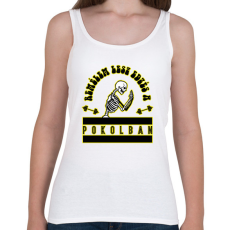 PRINTFASHION Remélem lesz edzés - Női atléta - Fehér