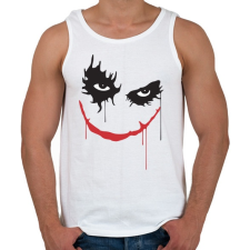 PRINTFASHION Rémisztő joker mosoly - Férfi atléta - Fehér atléta, trikó
