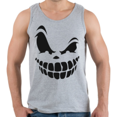 PRINTFASHION Rémisztő mosoly - Férfi atléta - Sport szürke