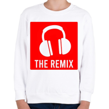 PRINTFASHION Remix - Gyerek pulóver - Fehér gyerek pulóver, kardigán