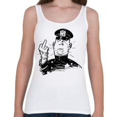 PRINTFASHION Rendőr FCK - Női atléta - Fehér
