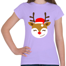 PRINTFASHION Rénszarvas  - Női póló - Viola