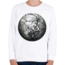PRINTFASHION Repedt hold - Gyerek pulóver - Fehér gyerek pulóver, kardigán