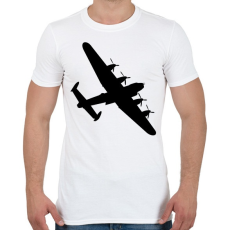 PRINTFASHION Repülő gép  - Férfi póló - Fehér