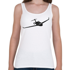 PRINTFASHION Repülő - Női atléta - Fehér női trikó