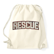 PRINTFASHION Rescue - Sportzsák, Tornazsák - Natúr tornazsák