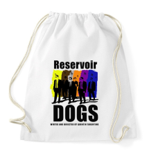 PRINTFASHION reservoir DOGS - Sportzsák, Tornazsák - Fehér tornazsák