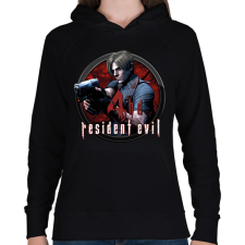 PRINTFASHION Resident Evil 4. - Női kapucnis pulóver - Fekete női pulóver, kardigán