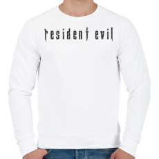 PRINTFASHION Resident Evil - black - Férfi pulóver - Fehér