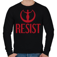 PRINTFASHION Resist - The Handmaid's Tale - Férfi pulóver - Fekete férfi pulóver, kardigán