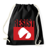 PRINTFASHION Resist - The Handmaid's Tale - Sportzsák, Tornazsák - Fekete