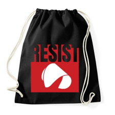 PRINTFASHION Resist - The Handmaid's Tale - Sportzsák, Tornazsák - Fekete tornazsák