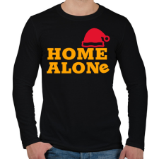 PRINTFASHION Reszkessetek betörők - Férfi hosszú ujjú póló - Fekete férfi póló